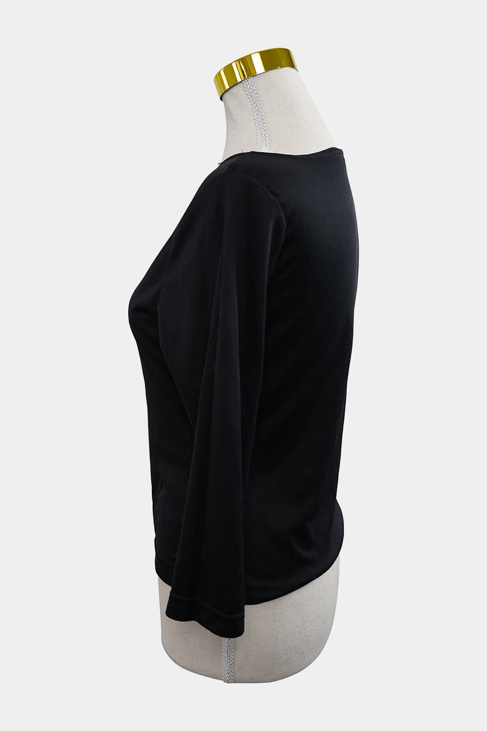 Young Country Australia Black 3/4 Sleeve Top