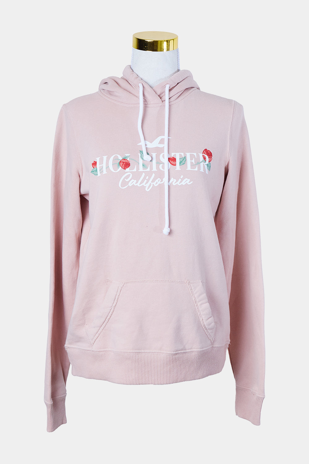 HOLLISTER Dusty Pink Print Hoodie