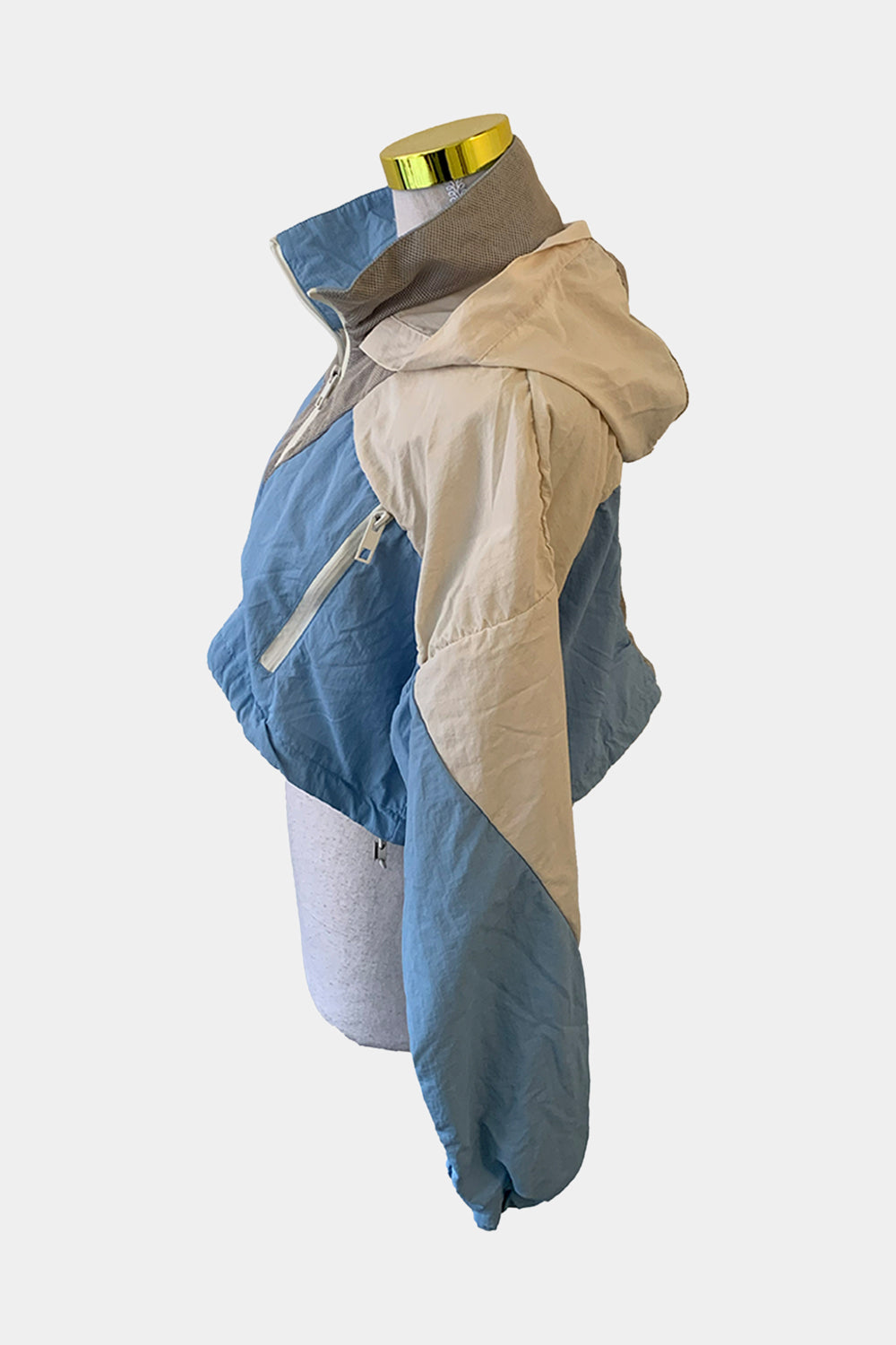 ZARA Blue Cropped Jacket