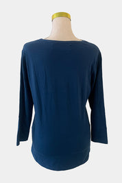 ZARA Navy Blue Top