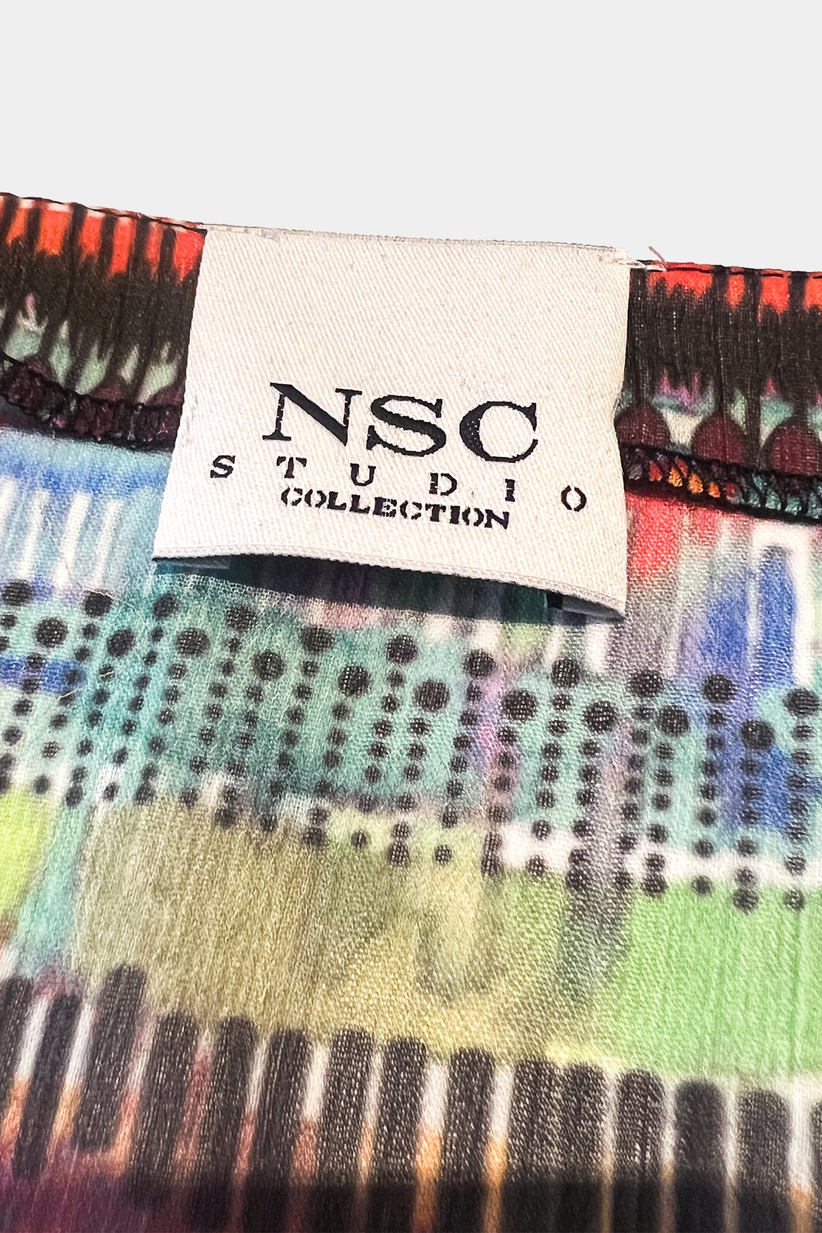 NSC Multi Sheer Tie Up Detail Tunic