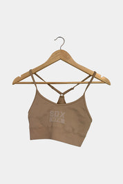 SOXWFA Beige Sports Bra