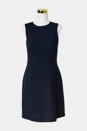 WITCHERY Navy Shift Midi Dress
