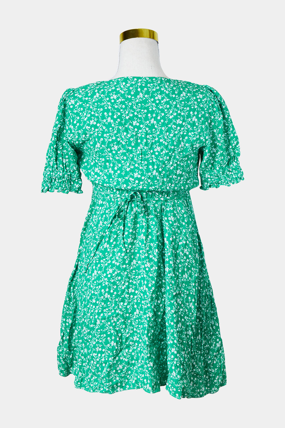Forever New Green Floral Summer Dress