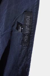 Forever New Black Satin Trim Detail High Waist Flippy Skirt