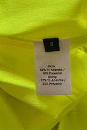 Alex Perry Neon Yellow Dress