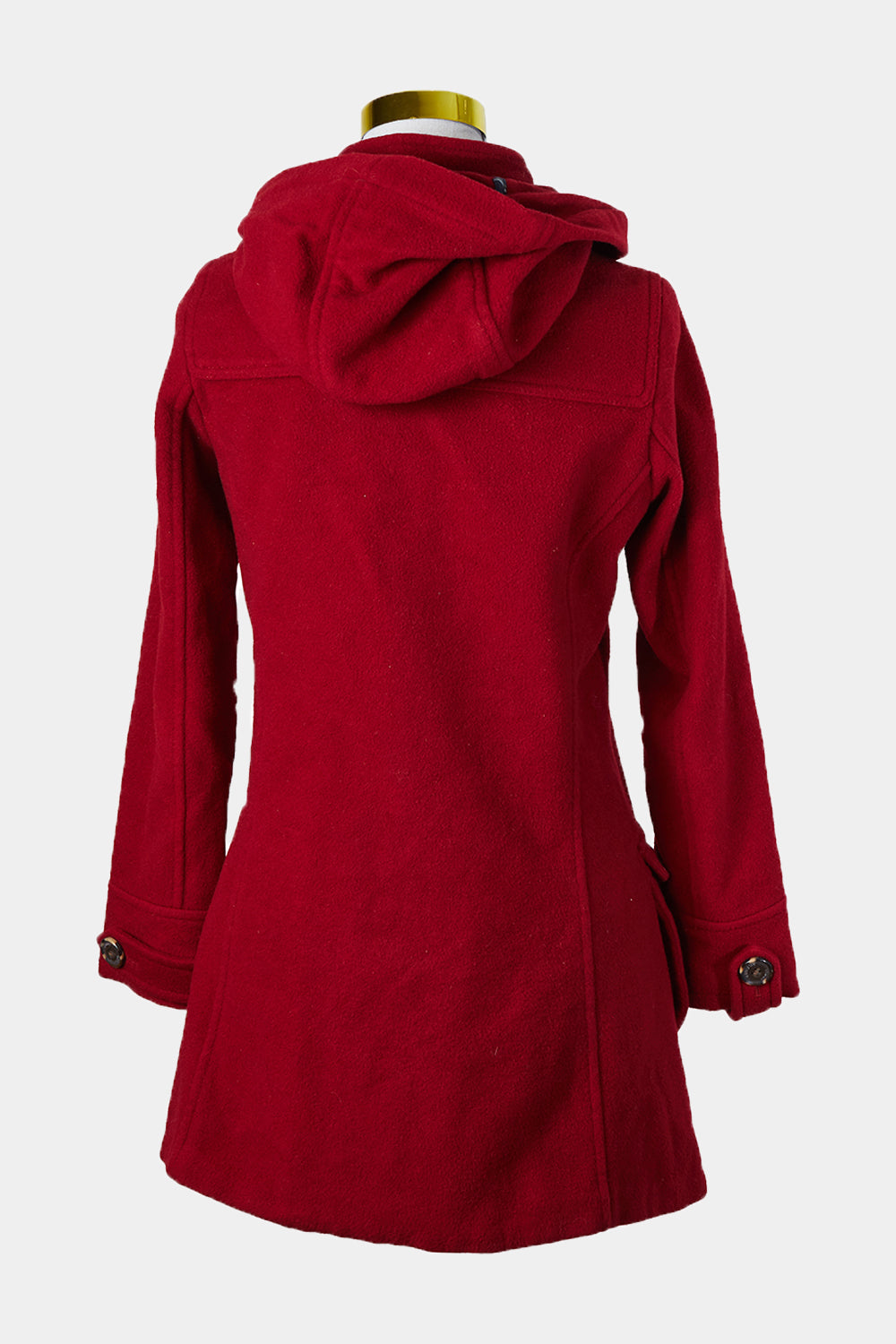 Tommy Hilfiger Red Buckle Detail Coat