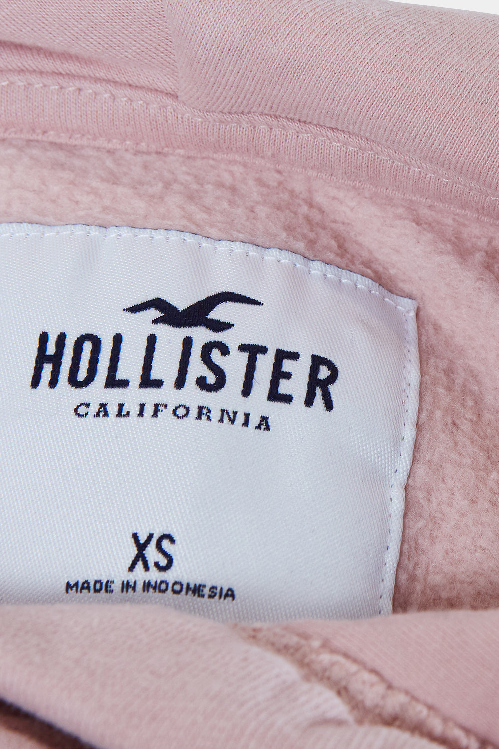 HOLLISTER Dusty Pink Print Hoodie