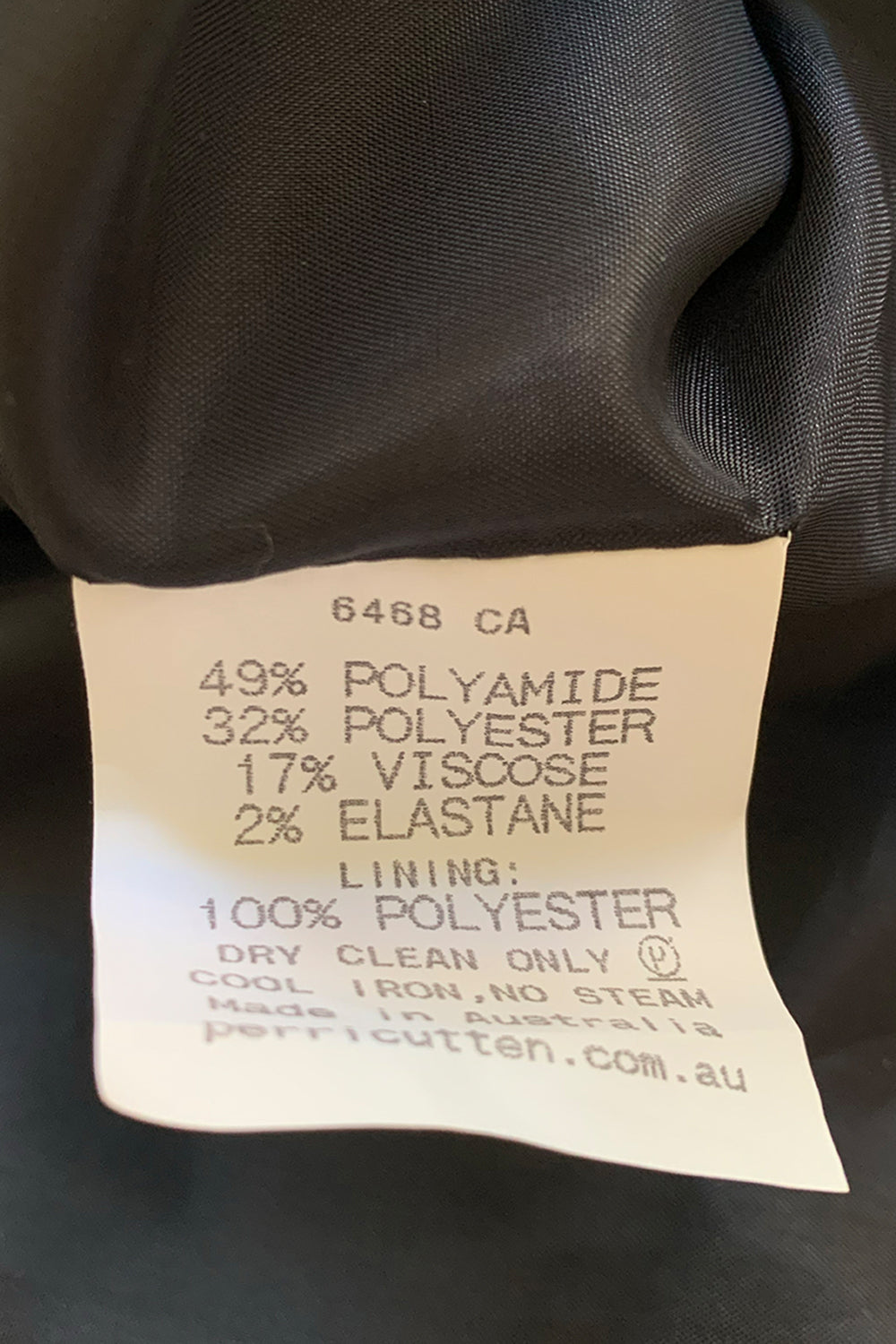 Perri Cutten Black and White Coat