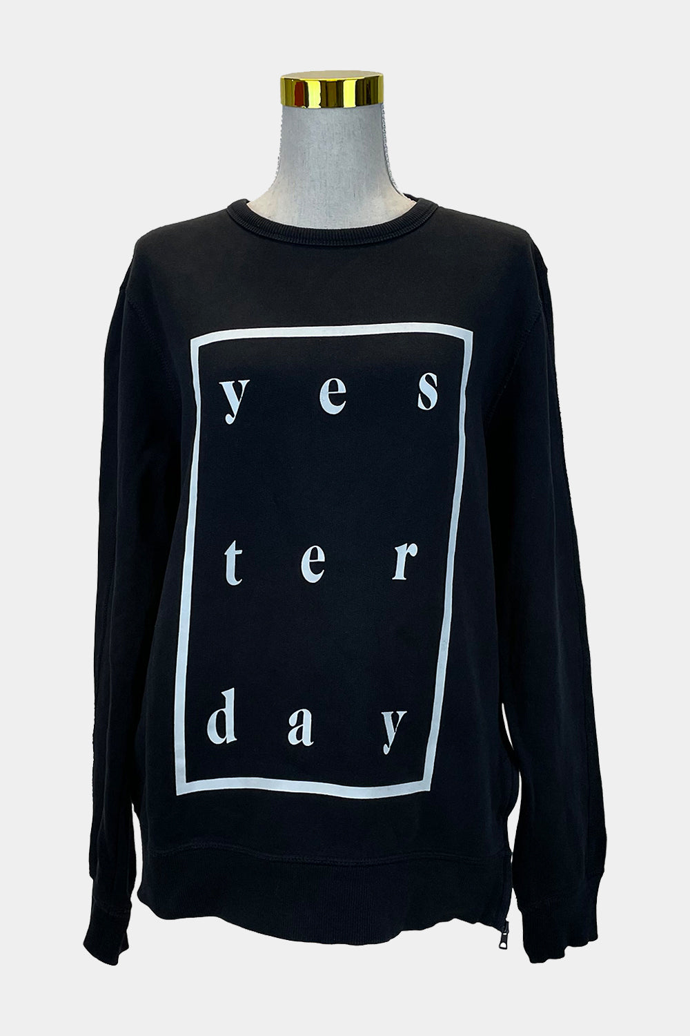 MANGO Black Sweatshirt