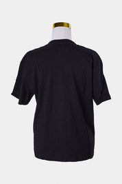 PLAYBOY Black Embroidered Logo T Shirt