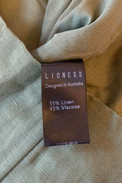 LIONESS Green Corset