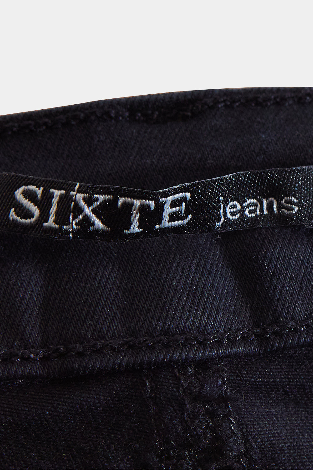 Sixte Jeans Black Low Rise Jeans