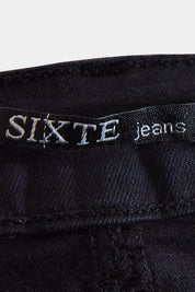 Sixte Jeans Black Low Rise Jeans
