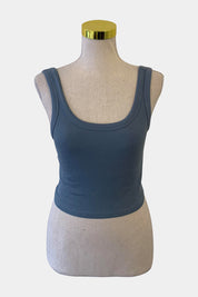 GLASSONS Blue Tank Top