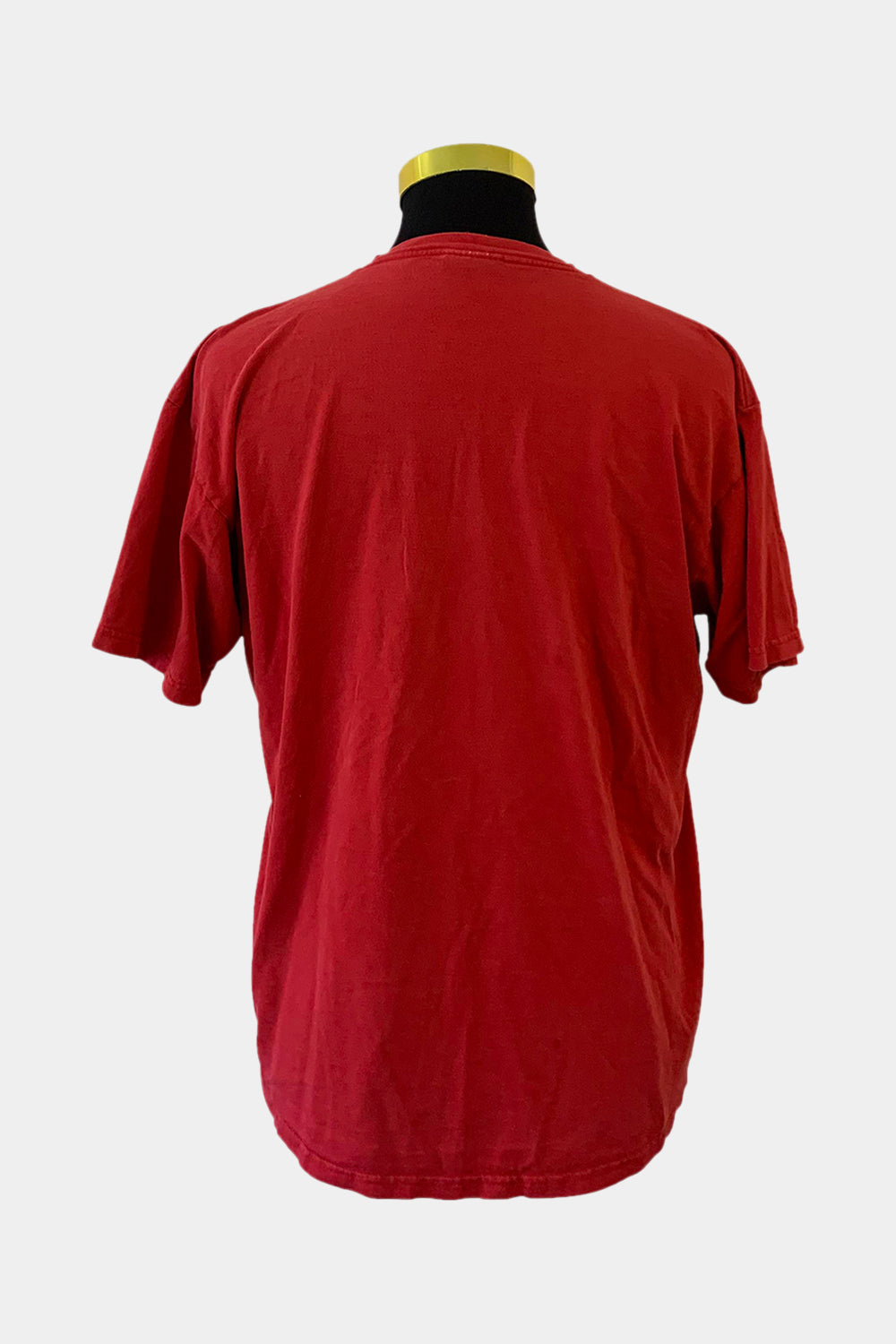 NIKE Red Vintage Basketball Swoosh' Tshirt