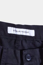 Scanlan Theodore Black Mid Rise Stretch Black Pants