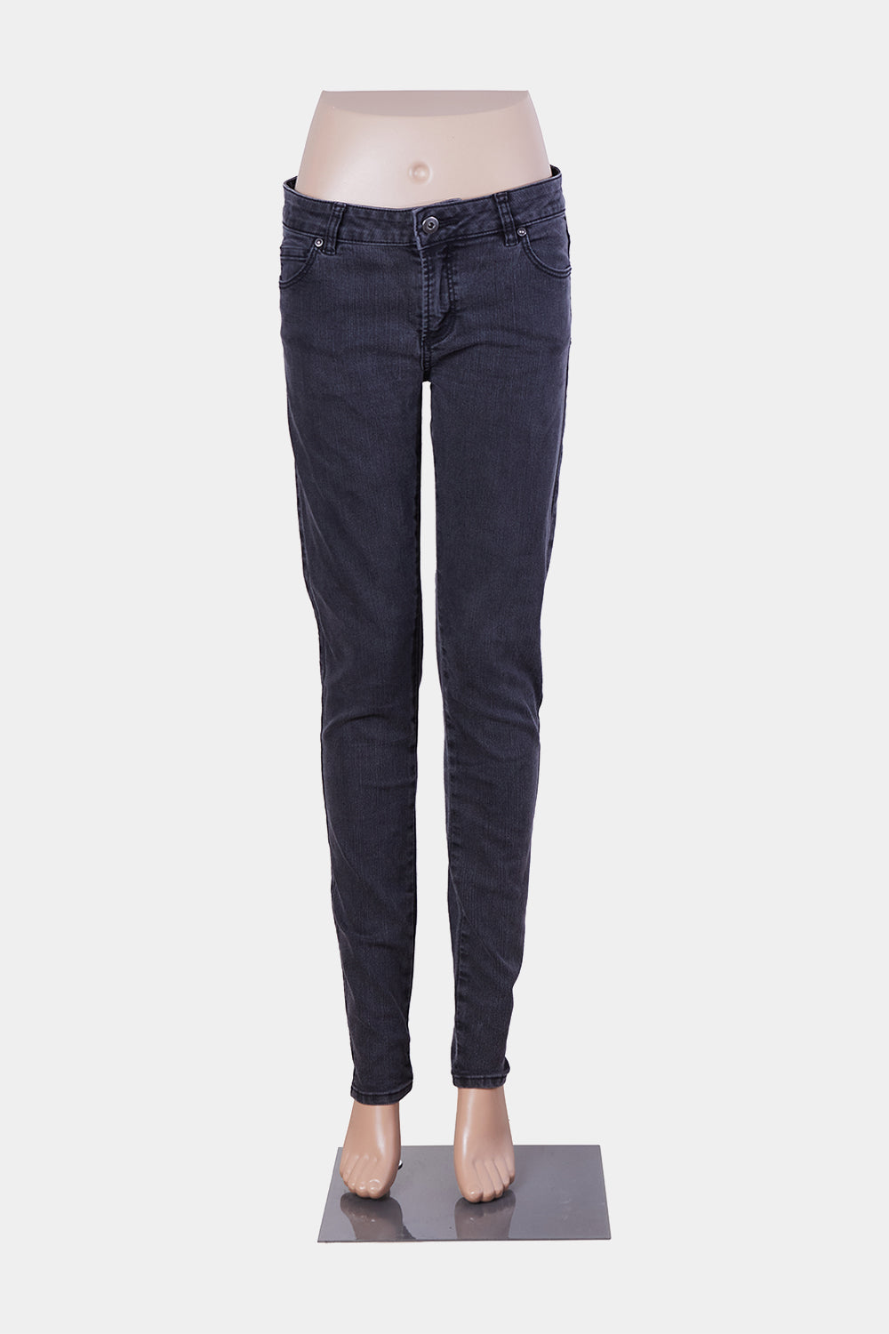 WITCHERY Black Low Rise Skinny Jeans