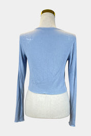 Princess Polly Blue Long Sleeve Top
