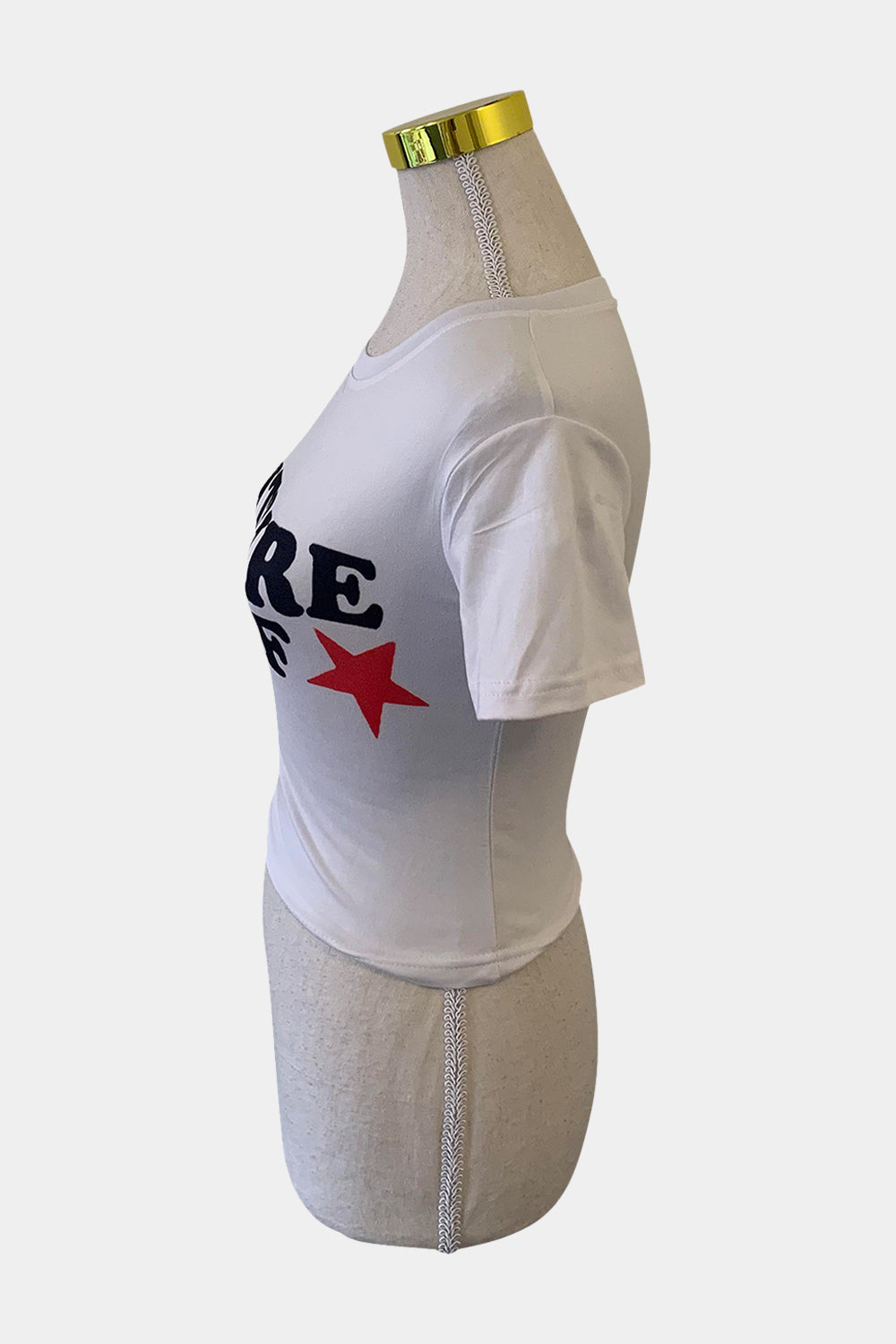 Assorted Brands White Future Milf' Slogan Tshirt