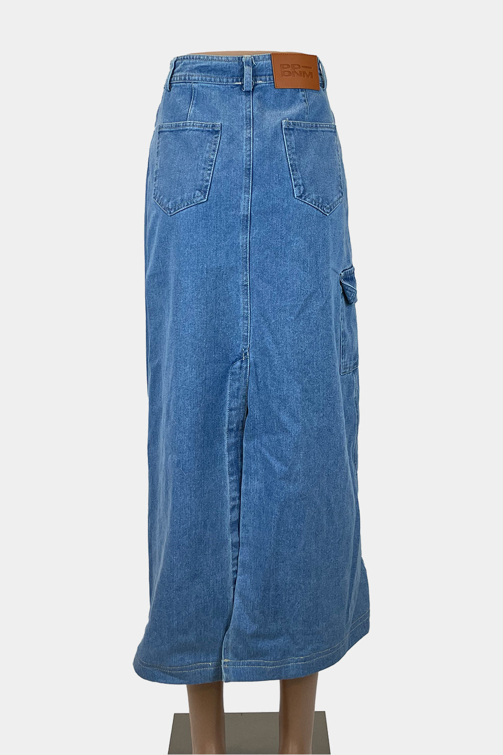 Princess Polly Denim Maxi Skirt