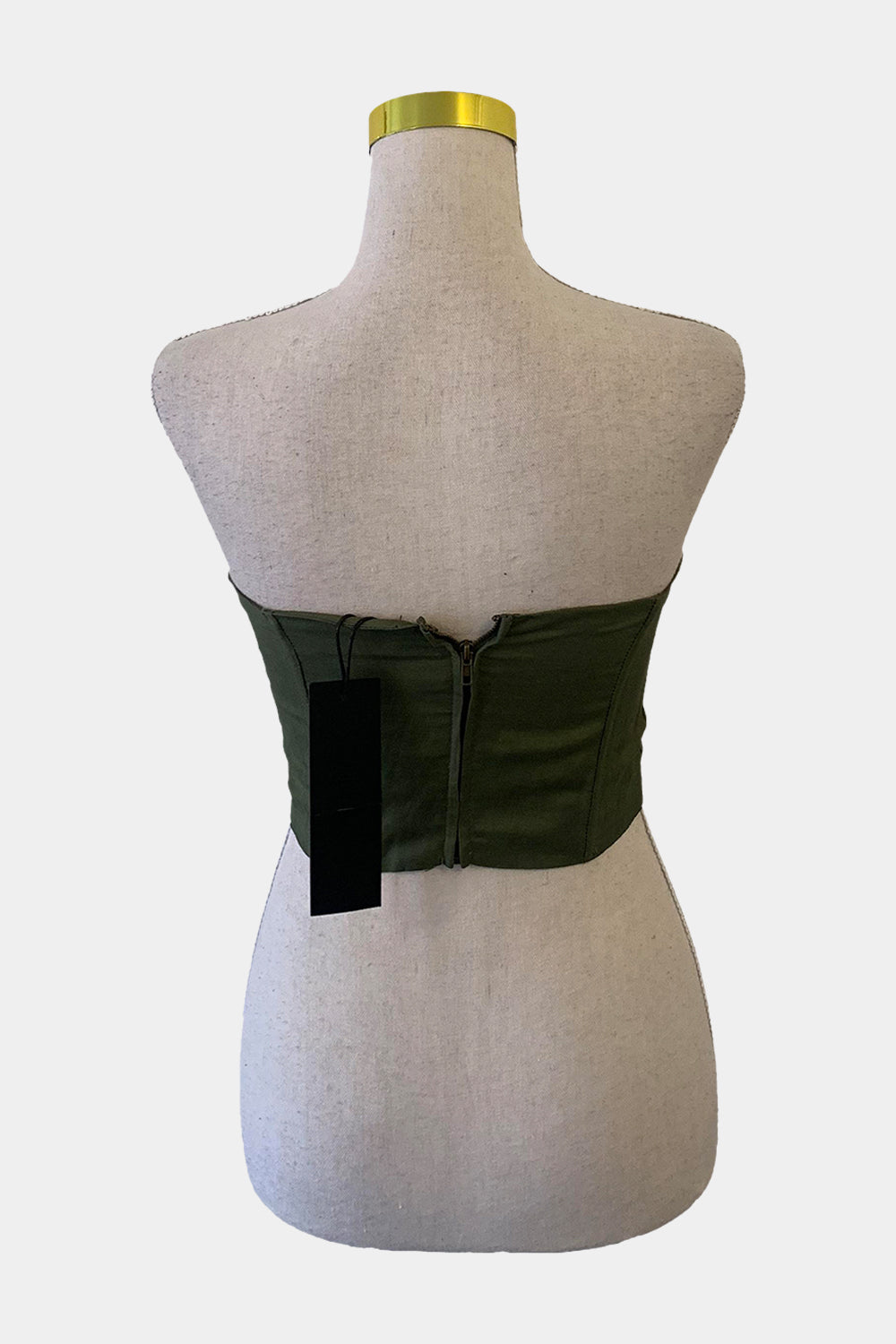 LIONESS Green Corset