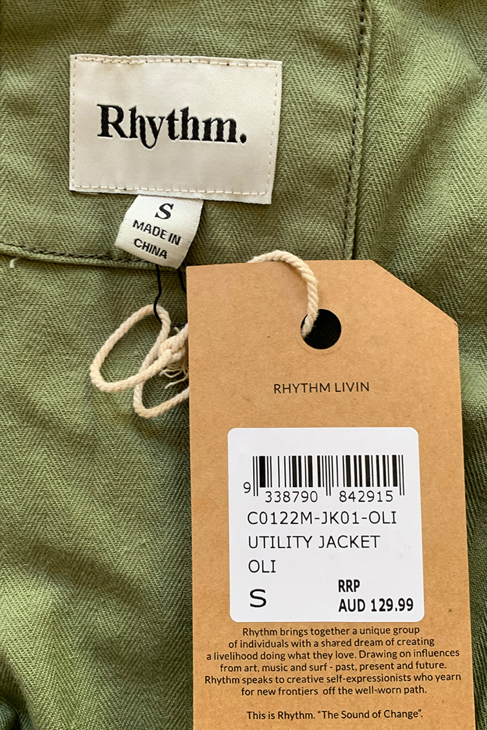 RHYTHM Green Jacket