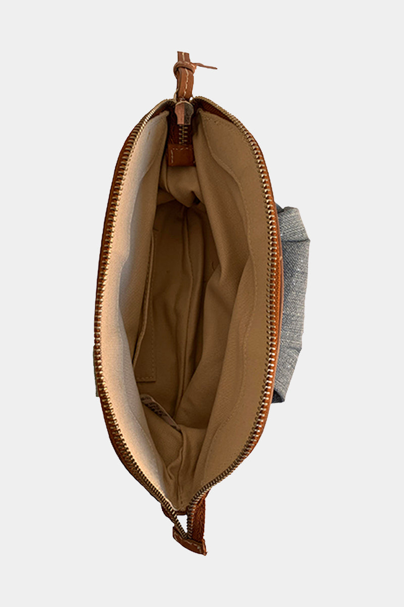 Country Road Blue Clutch