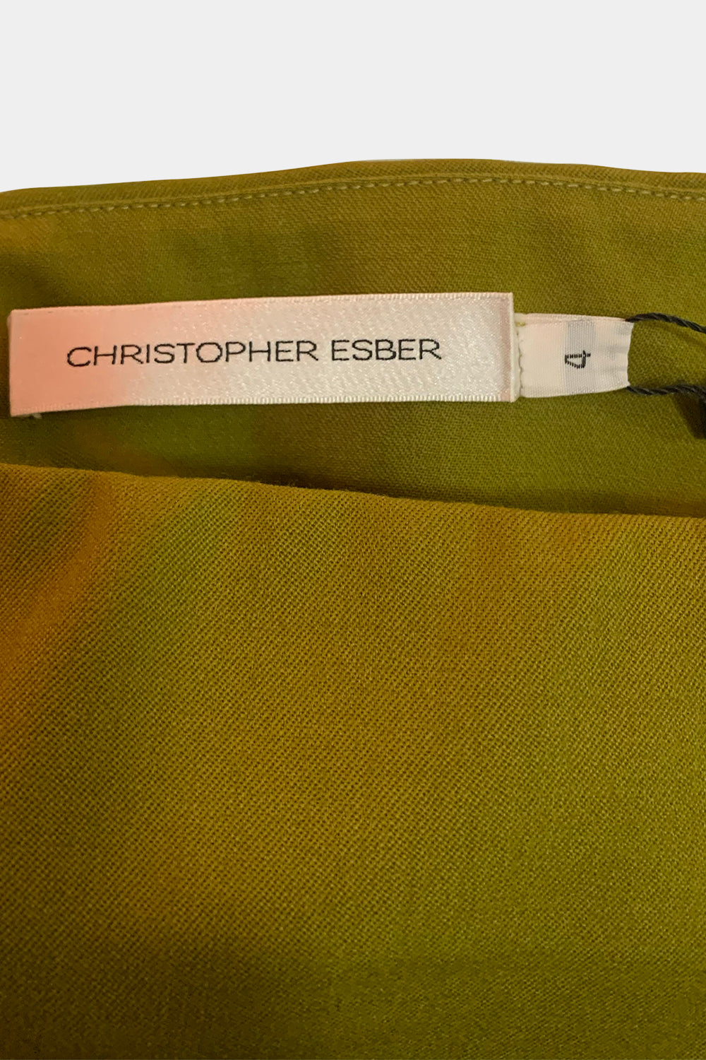 Christopher Esber Green Dress