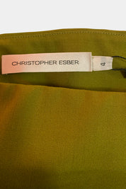 Christopher Esber Green Dress