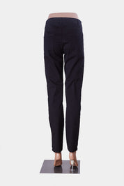 Scanlan Theodore Black Mid Rise Stretch Black Pants