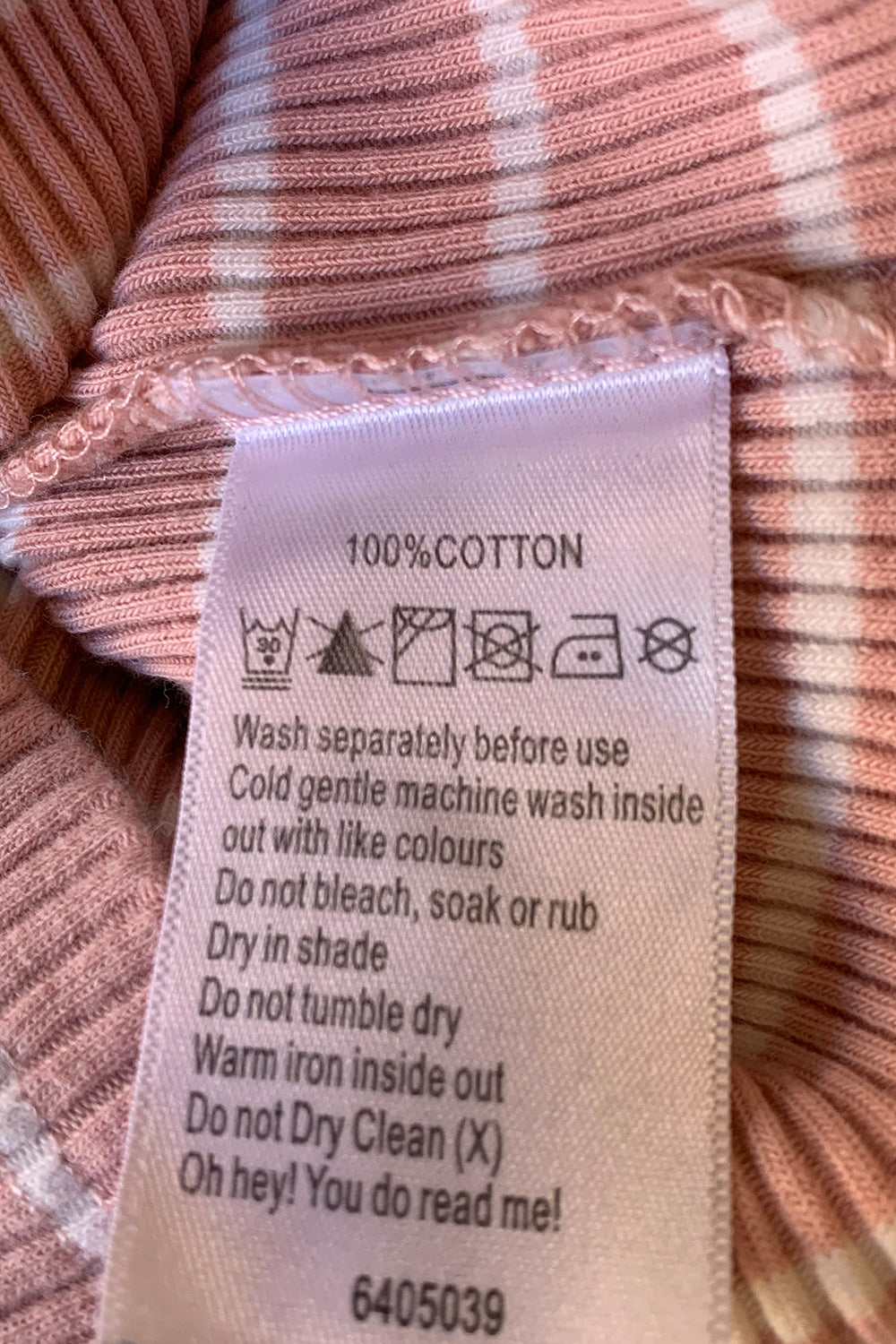 All About Eve Peach Top