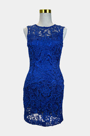 LIPSY Blue Lace Dress