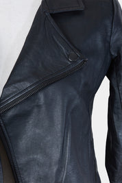 Assorted Brands Black Faux Leather Biker Jacket