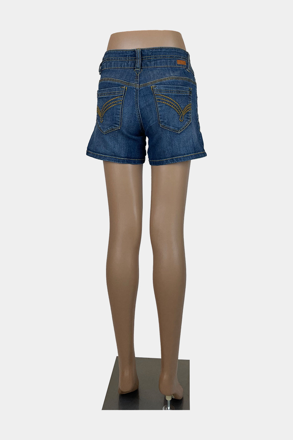 JOLT Dark Denim Mini Shorts