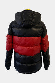 Ena Pelly Black Red Coat