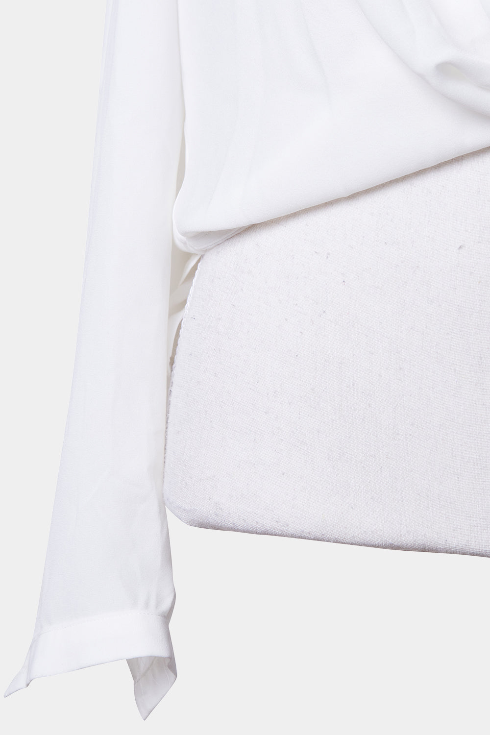 PILGRIM Whitet Sheer Hi Lo Blouse