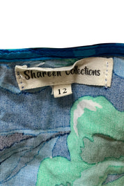 Shareen Collections Blue Dress