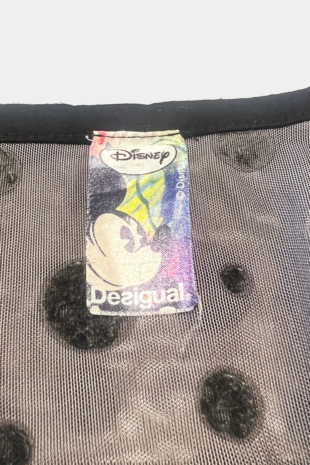 Desigual And Disney Black and Mauve Long Sleeve Top