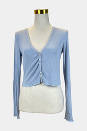 Princess Polly Blue Long Sleeve Top