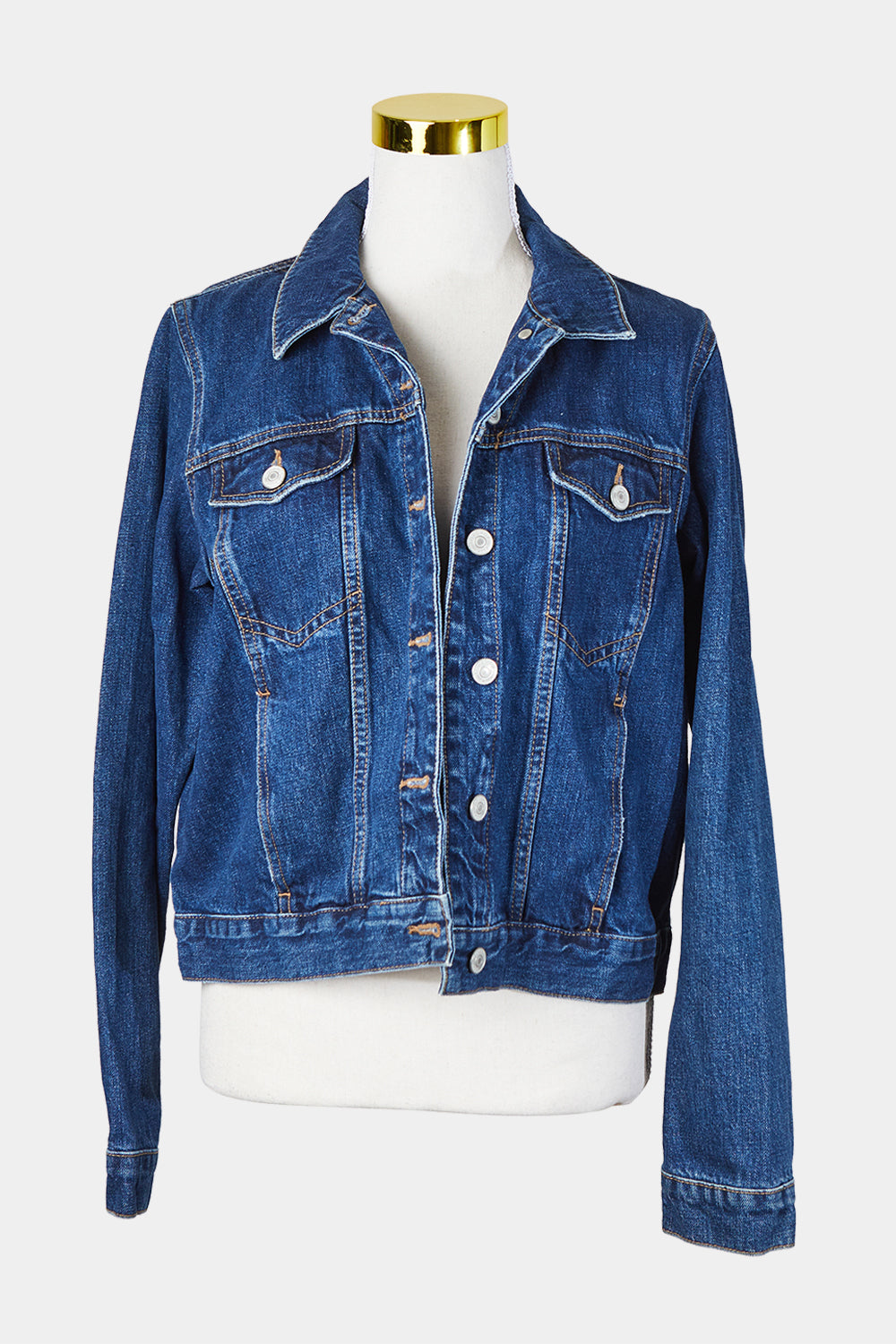 Topshop Mid Blue Denim Jacket
