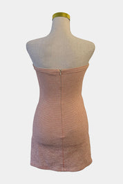 Bec + Bridge Orange And Cream Dress