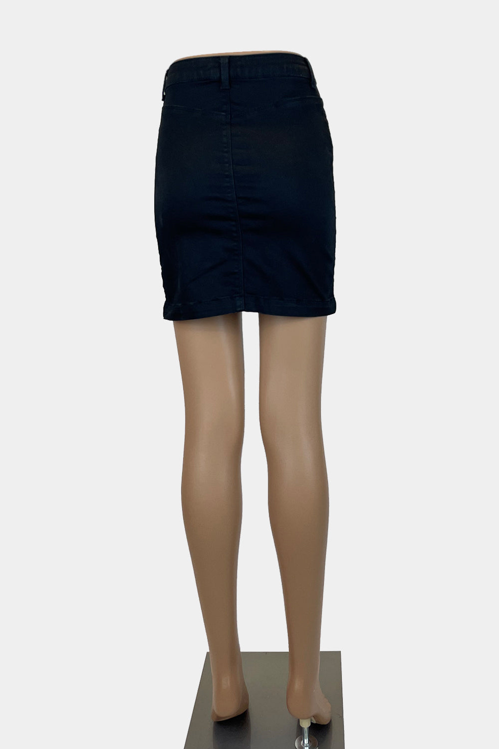 MISSGUIDED Black Midi Skirt