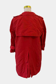 Country Road Red Peacoat
