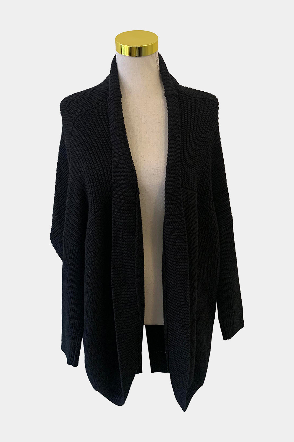 RUSTY Black Cardigan