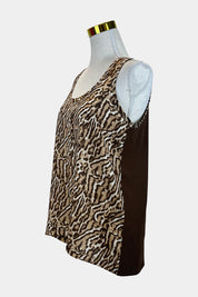 WITCHERY Leopard Tank Top