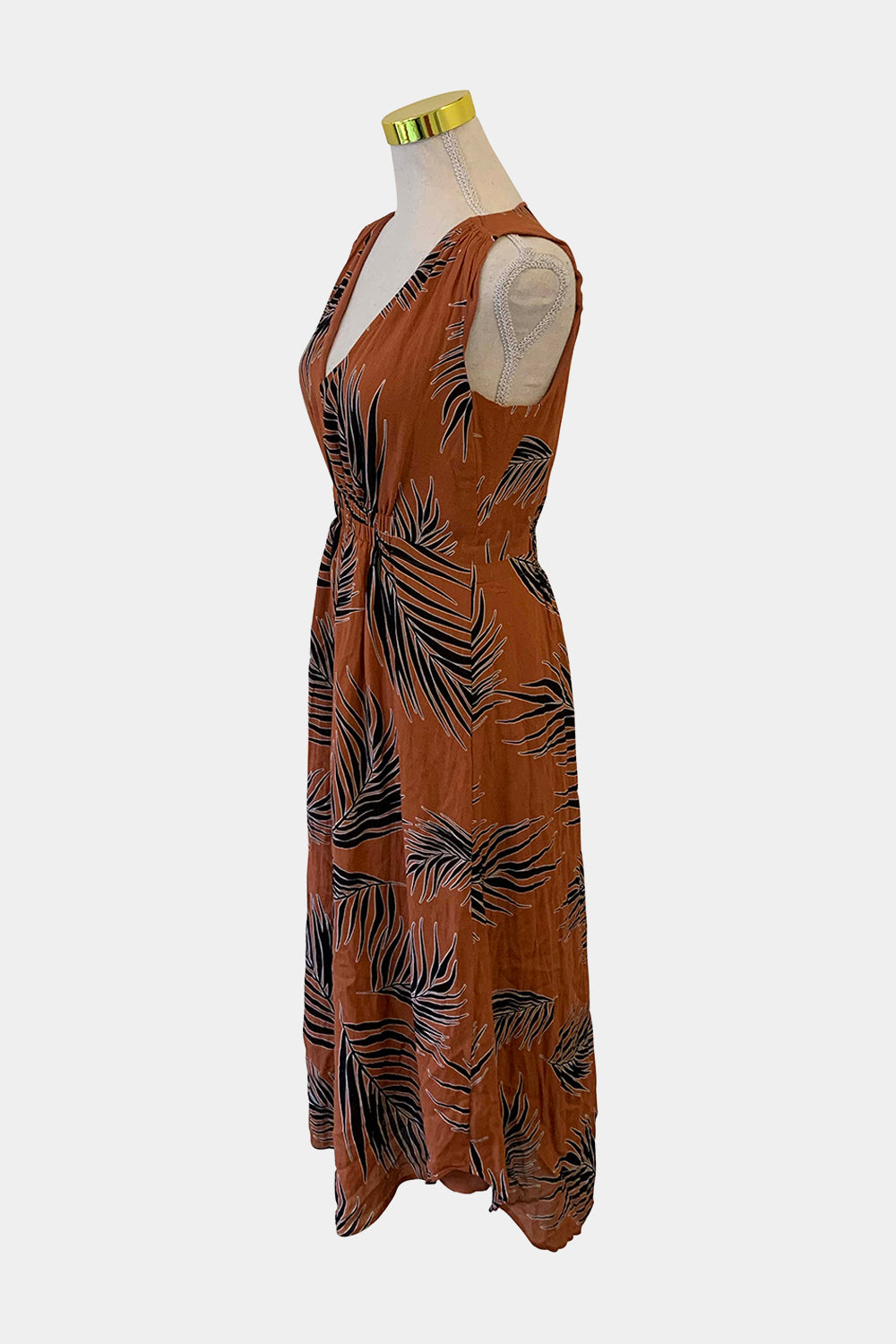 WITCHERY Rust Orange Dress