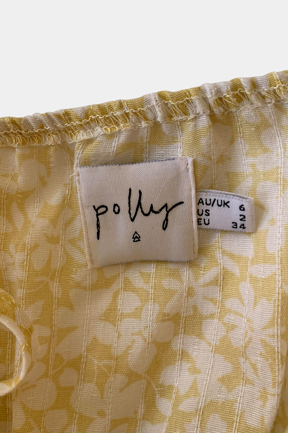 POLLY Yellow Dress