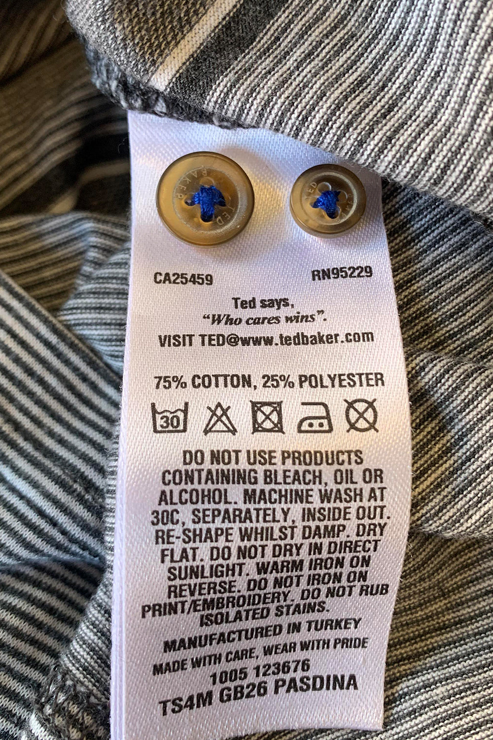 Ted Baker Grey Tshirt