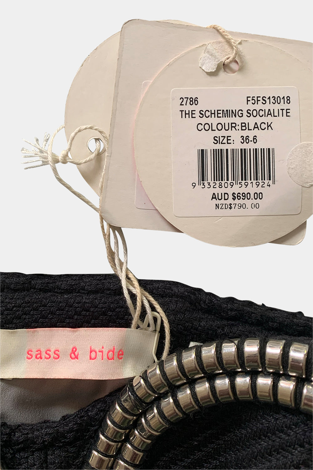 Sass & Bide Black Dress